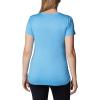 Columbia Womens Leslie Falls Short Sleeve(Vista Blue)