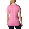 Columbia Womens Leslie Falls Short Sleeve(Wild Rose)