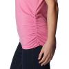 Columbia Womens Leslie Falls Short Sleeve(Wild Rose)