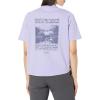 Columbia Womens North Cascades Graphic Short Sleeve Tee(Frosted Purple/Explore Np Graphic)
