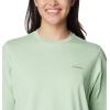 Columbia Womens North Cascades Graphic Short Sleeve Tee(Sage Leaf/Simple Gorge)