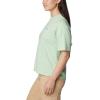 Columbia Womens North Cascades Graphic Short Sleeve Tee(Sage Leaf/Simple Gorge)