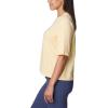 Columbia Womens North Cascades Graphic Short Sleeve Tee(Sunkissed/Wavy Rays)