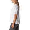 Columbia Womens North Cascades Graphic Short Sleeve Tee(White/Starry Peaks Graphic)