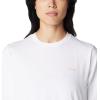 Columbia Womens North Cascades Graphic Short Sleeve Tee(White/Wavy Rays)
