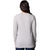 Columbia Womens North Cascades Long Sleeve Tee(Columbia Grey Heather/Gem Columbia)