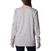 Columbia Womens North Cascades Long Sleeve Tee(Columbia Grey Hthr  Csc Branded Buffalo)