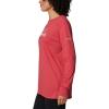 Columbia Womens North Cascades Long Sleeve Tee(Daredevil/Casual Script)