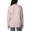 Columbia Womens North Cascades Long Sleeve Tee(Dusty Pink  Night Wave Gem Columbia)