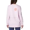 Columbia Womens North Cascades Long Sleeve Tee(Pink Dawn/Linear Drifts)