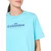 Columbia Womens North Cascades Relaxed Tee(Aquamarine/Elevated High)