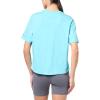 Columbia Womens North Cascades Relaxed Tee(Aquamarine/Elevated High)