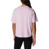 Columbia Womens North Cascades Relaxed Tee(Aura/Centered Gem Solarized)
