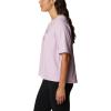 Columbia Womens North Cascades Relaxed Tee(Aura/Centered Gem Solarized)