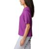 Columbia Womens North Cascades Relaxed Tee(Berry Jam  Stone Fish and Friends)