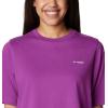 Columbia Womens North Cascades Relaxed Tee(Berry Jam  Stone Fish and Friends)