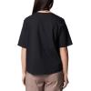 Columbia Womens North Cascades Relaxed Tee(Black/Casual Brand)
