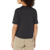 Columbia Womens North Cascades Relaxed Tee(Black/Centered Multi Gem)