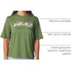 Columbia Womens North Cascades Relaxed Tee(Canteen/Branded Bouquet)