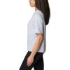 Columbia Womens North Cascades Relaxed Tee(Cirrus Grey  White Pfg Script Isle)