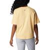 Columbia Womens North Cascades Relaxed Tee(Cocoa Butter  Salmon Grin)