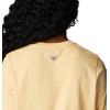 Columbia Womens North Cascades Relaxed Tee(Cocoa Butter  Salmon Grin)