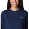 Columbia Womens North Cascades Relaxed Tee(Collegiate Navy  White Fish and Friends)