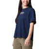 Columbia Womens North Cascades Relaxed Tee(Collegiate Navy/Casual Brand)