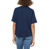 Columbia Womens North Cascades Relaxed Tee(Collegiate Navy/Floral Emblem)