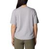 Columbia Womens North Cascades Relaxed Tee(Columbia Grey Heather/Floral Groove)