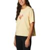 Columbia Womens North Cascades Relaxed Tee(Cornstalk/Centered Multi Gem)