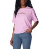 Columbia Womens North Cascades Relaxed Tee(Cosmos/Elevated High)