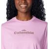 Columbia Womens North Cascades Relaxed Tee(Cosmos/Elevated High)