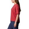 Columbia Womens North Cascades Relaxed Tee(Daredevil/Gem Columbia)