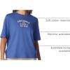 Columbia Womens North Cascades Relaxed Tee(Eve/Outdoors Club)