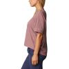 Columbia Womens North Cascades Relaxed Tee(Fig/Floral Friends)