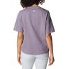 Columbia Womens North Cascades Relaxed Tee(Granite Purple Pfg Isle Rise)