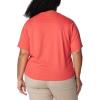 Columbia Womens North Cascades Relaxed Tee(Juicy/Elevated High)