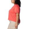 Columbia Womens North Cascades Relaxed Tee(Juicy/Elevated High)