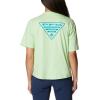 Columbia Womens North Cascades Relaxed Tee(Key West  Pool Pfg Triangle)