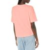 Columbia Womens North Cascades Relaxed Tee(Light Coral/Panga Palms Graphic)
