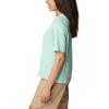 Columbia Womens North Cascades Relaxed Tee(Mint Cay  Tranq Teal Fish and Friends)