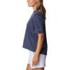 Columbia Womens North Cascades Relaxed Tee(Nocturnal/Csc Stacked Gradient Graphic)