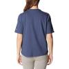 Columbia Womens North Cascades Relaxed Tee(Nocturnal/Csc Stacked Gradient Graphic)