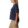 Columbia Womens North Cascades Relaxed Tee(Nocturnal/Csc Stacked Impressions Grx)