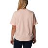 Columbia Womens North Cascades Relaxed Tee(Peach Blossom/Gem Mod Camo)
