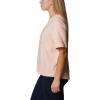 Columbia Womens North Cascades Relaxed Tee(Peach Blossom/Gem Mod Camo)