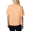 Columbia Womens North Cascades Relaxed Tee(Peach/Inverted Brand Graphic)