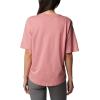 Columbia Womens North Cascades Relaxed Tee(Pink Agave/Casual Brand)