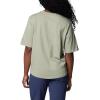 Columbia Womens North Cascades Relaxed Tee(Safari/Floral Groove)